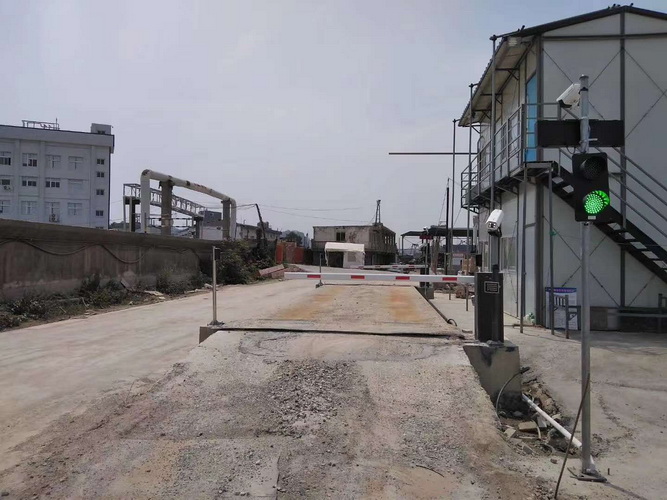 綿陽砂石廠無人值守安裝（zhuāng）現場